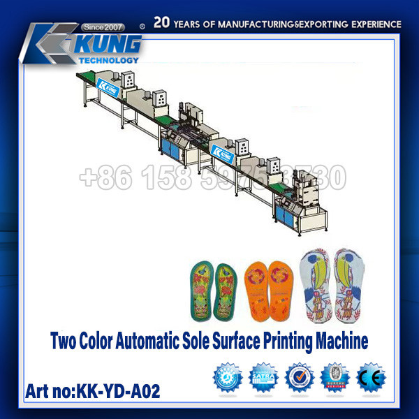 Automatic Sole Surface Printing Machine One / Two / Three / Four / Five / Six Color