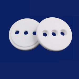 High Purity 95% 99% Alumina Ceramic Disc / Ceramic Round Block