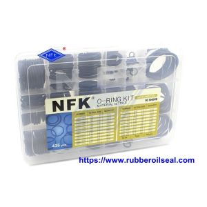 435pcs NBR90 Oring Searies Box Repair Seal 30 Sizes Oring Kit Set For Komatsu