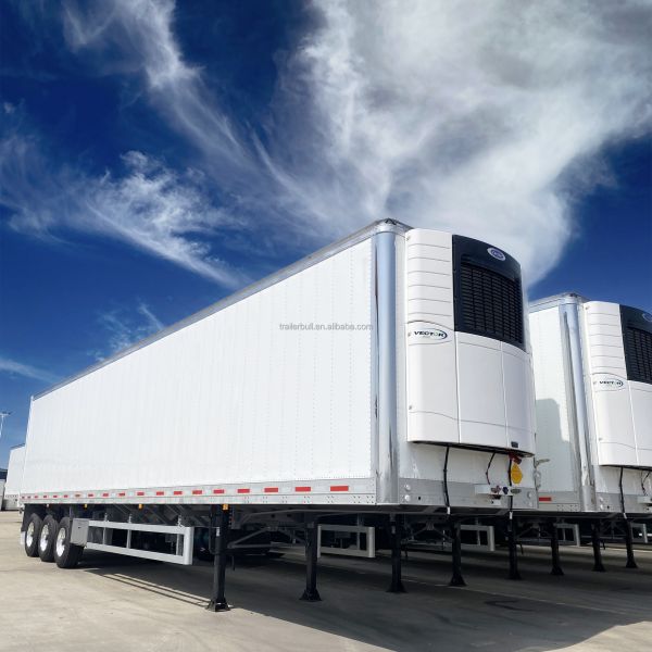 Aluminum Box Body 53ft Semi Trailer for Temperature-Controlled Fresh Food Transport