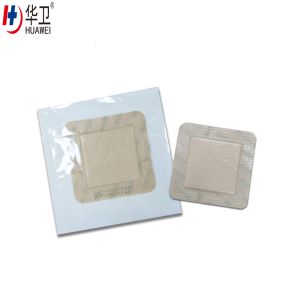 7.5 x 7.5cm High absorbent silicone foam wound dressing
