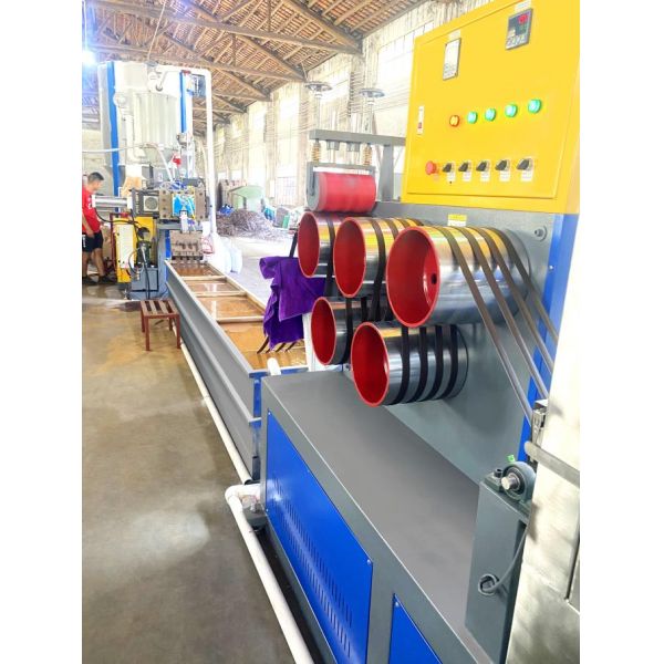 PET Strap Making Machine 0.4-1.2mm Paper/Plastic/Aluminum Core Material