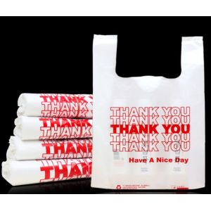 Automatic Hot Cutting T shirt Bag Making Machine