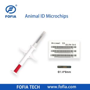 20 Years Performance Rfid Animal Chip Pet Id Injectable Microchips For Animals With Syringe