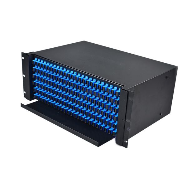 Buy Rack Mount Fiber Optic Patch Panel , 144 Ports Fiber Patch Panel at wholesale prices