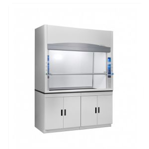 65dB Noise Lab Full Steel Pp Fume Hood Alkali Resistant 1200m3/H
