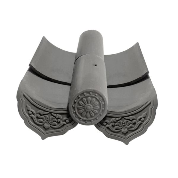 Korean Traditional Roof Tiles House Building Material Asian Clay Hanok Tile