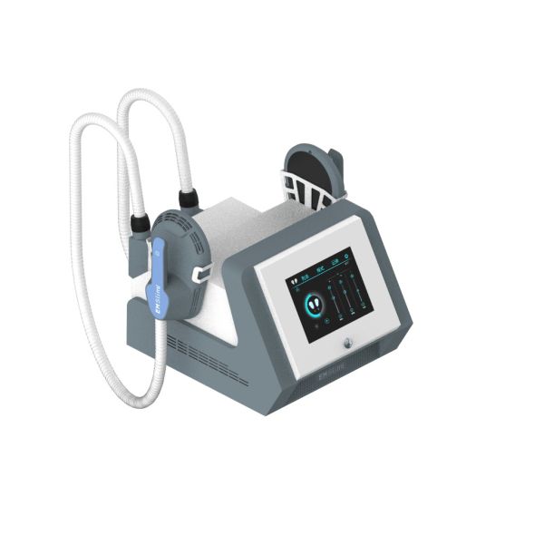 Portable BIG POWER 2 HANDLES EMS MACHINE FOR Weight Loss And Shaping Without