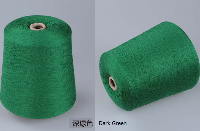 Twist Colored Anti Pilling Ne 30s Spun Polyester Thread For Kintting And Weaving