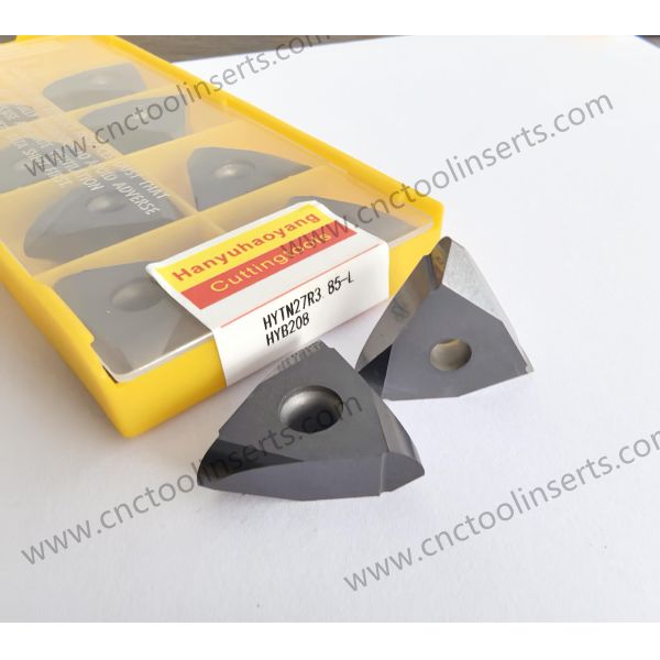 Non-Standard Cemented Carbide Whirling Milling Blade HYTN27R3.85-L with HYB208