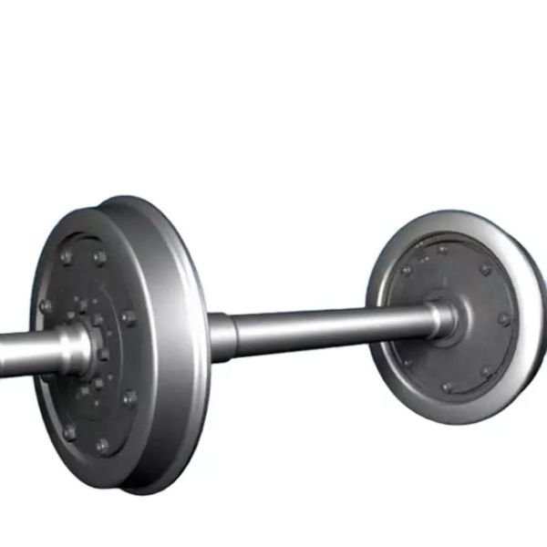 Buy Stainless Steel Parts AAR Railway Wheelset For Hoist Trolley at wholesale prices
