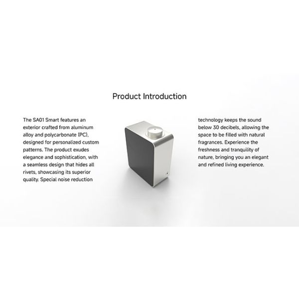 SA01 Air Freshener 150ml Wireless Control Commercial Aroma Diffuser