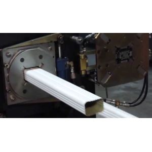 5.5KW Carbon Steel Downspout Roll Forming Machine High Speed 8 - 10 m / min