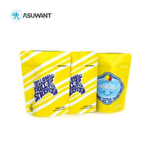 Compostable Marrijuana Mylar Edible Packaging Bag Smell Proof Pouch
