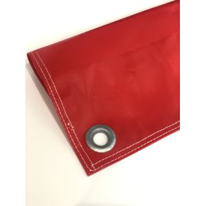 1.5m Width PVC Coated Tarpaulin With Eyelets