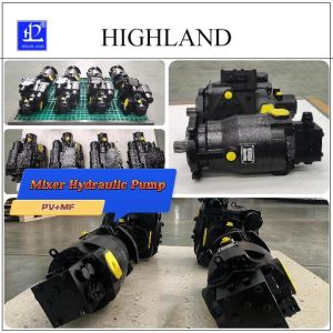 Hydraulic Oil Cement Mixer Hydraulic Pump With 42Mpa Peak Pressure