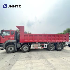 Sinotruk HOHAN 8x4 9.3m Heavy Duty Dump Truck Cargo Body 12 Wheels Euro2 380hp