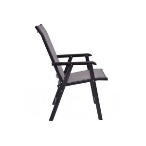 Textilene Folding Camping Chairs Easy Portable Steel Position