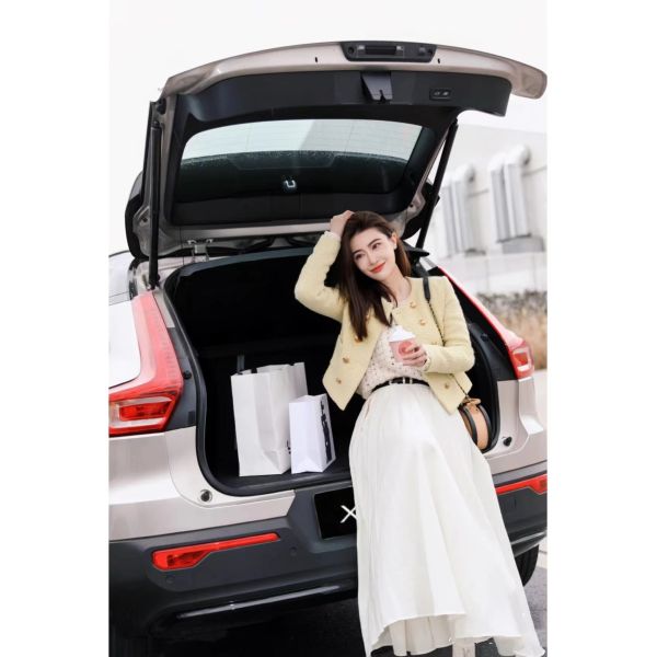 78kWh Battery Capacity Dual Motor Four-Wheel Drive Mobile APP Remote Control Electric SUV Cars VOL-VO XC40 RECHARGE AWD