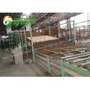 Quality Drywall Mineral Wool Board Production Line For Fire Partition Panel for sale