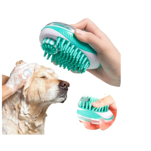 Buy Lightweight Pet Wash Brush Tpe Rubber dog bath scrubber at wholesale prices