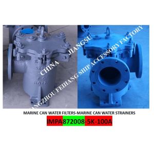 5K-125A MARINE CAN WATER FILTERS-MARINE CAN WATER STRAINER S-TYPE JIS F7121 BODY