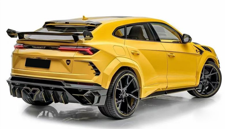 Auto Parts for Lamborghini Urus Carbon Fiber Spoiler Urus Upgrades MSY Style GT Spoiler Carbon Fiber Spoiler