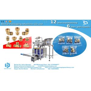 Quality Hardware 3 bowls counting packing machine with hole punching and waste collection box for sale