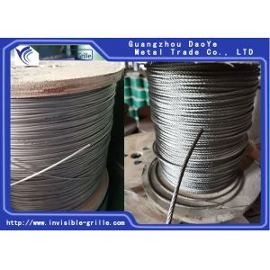 Invisible Safety Grill 7X7 Stainless Steel Wire Rope Windowns Protection