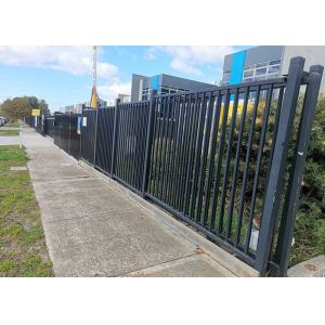Decorative square post L2.34m Aluminium Garden Fencing