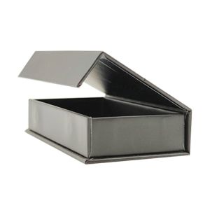 UV Coating Rigid Magnetic Flap Gift Box 90 Degree Folding