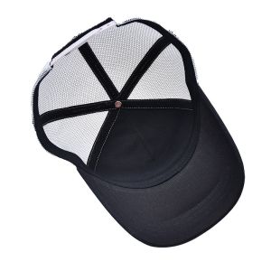 Wholesale Oem Custom 5 Panel High Quality flat Embroidery Logo Trucker Cap,Mesh