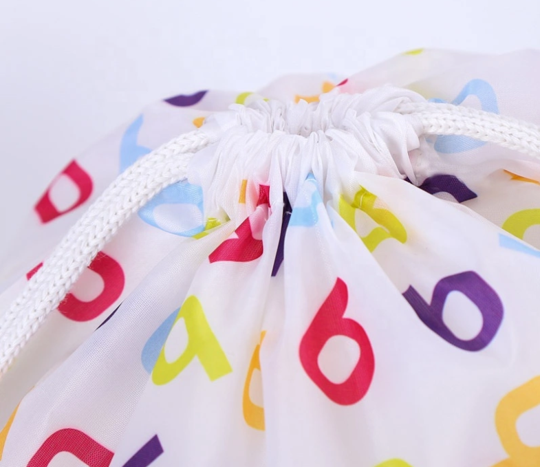 Waterproof Pull Rope 0.07mm Nylon Shopping Bag Backpack Bag Pull-Rope Bag