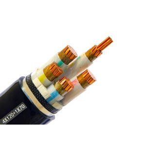 Cu / XLPE Insulation LSOH Sheath MV Power Cable Power Station