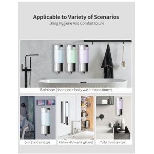 Bathroom Automatic Foam Soap Dispenser Wall Mounted IPX7 Waterproof