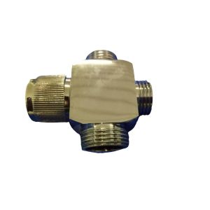 Commercial Plumbing Shower Diverter Valve Medium Pressure Water Flow Adjust