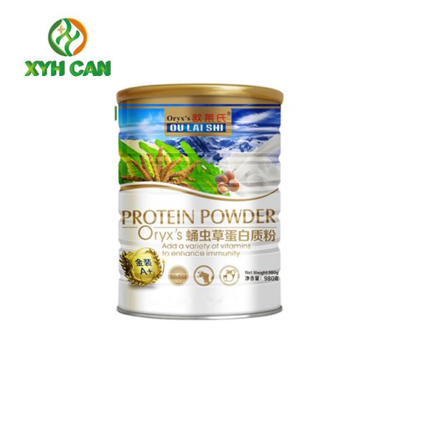 5 Liter Tin Gift Box Children Milk Tin Can Packaging Customized Size