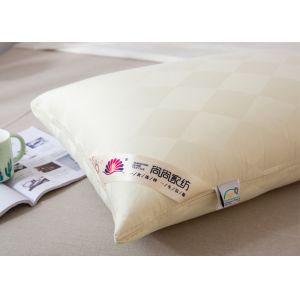 100% Cotton Woven White Goose Down Pillow