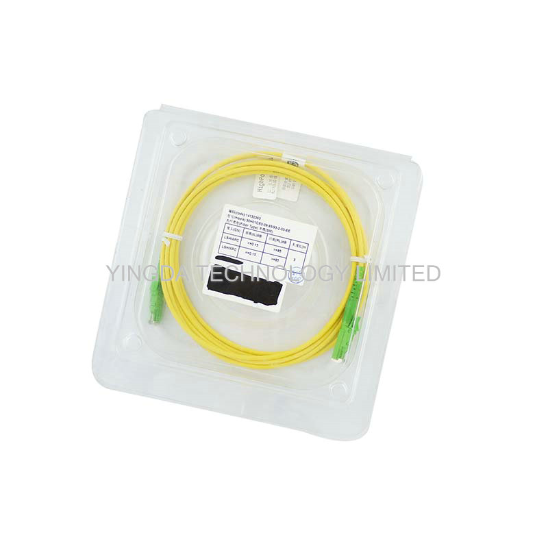 HUBER + SUHNER E2000 / APC SC Fiber Optic Patch Cable 3 Meters / Fiber Optic Jumpers