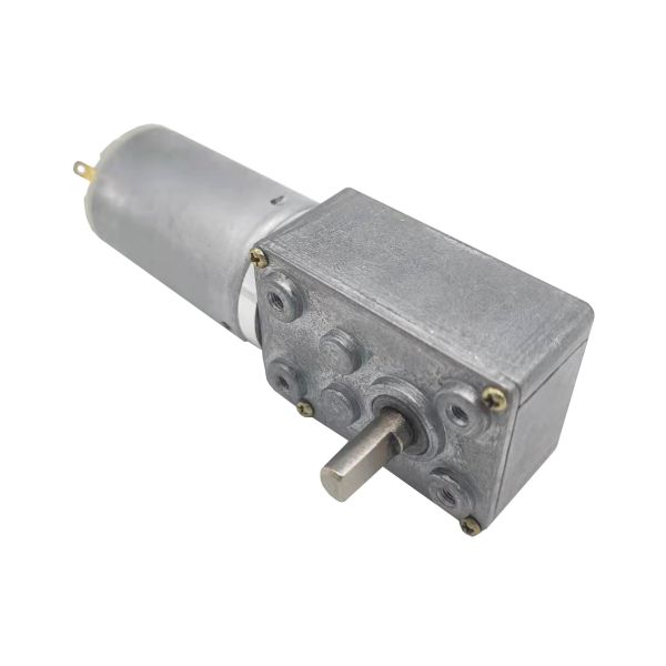 High Torque small electric motor DC Worm Gear Motor DIY Mini Gear Motor 24V with Gear Box