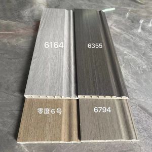 Smooth Skirting Line Kitchen Skirting Board UV Resistance