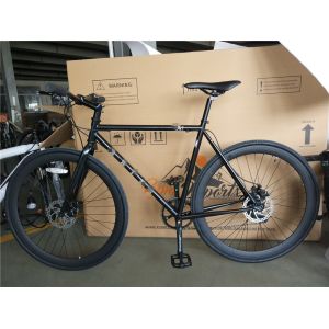 Shimano Gear Hard Frame Disc Brake OEM Chromoly 4130 Frame Mens Adult Hybrid