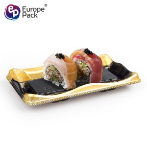 High quality PS square disposable japanese food sushi tray