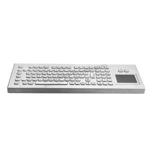 Ip65 Metal Rugged Keyboard With Touchpad And Full Functionalities
