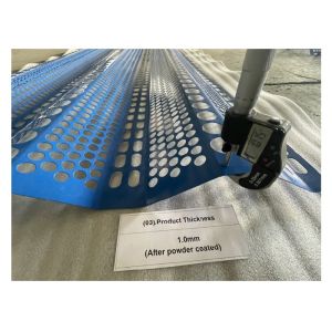 3 Peaks Type 1.0mm Thickness Windbreak Fence Sheet For Mine Yards
