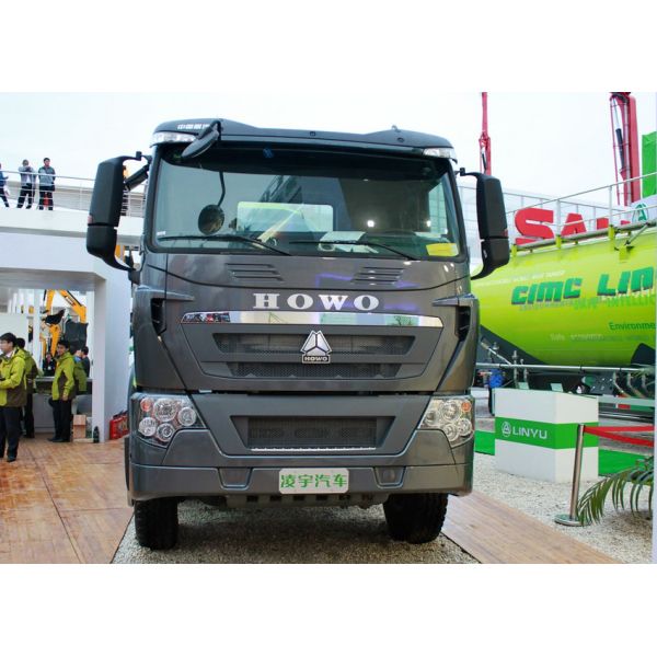 Buy Red / Black Self Loading Concrete Mixer Truck For Various Construction Sites at wholesale prices