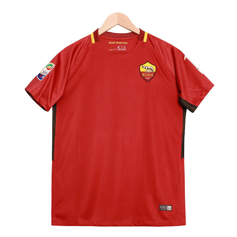 Roma 2017-2018 Season No. 10 Retirement Commemorative Home Jersey Group