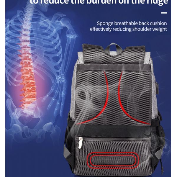 ISO9001 Fashion Mummy Maternity Nappy Diaper Bag Backpack With USB