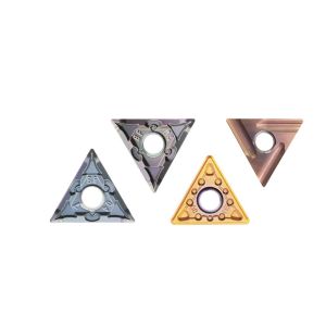 ISO Standard TNMG1604 Cnc Lathe Inserts HRA 91.3~92.3 For Metalworking