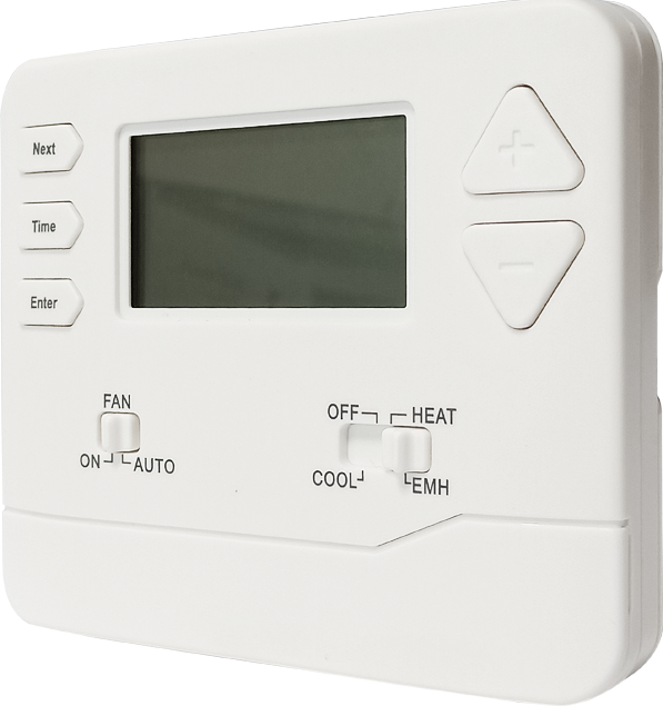 Temperature Control Programmable Room Thermostat ABS For Temperature Regulation